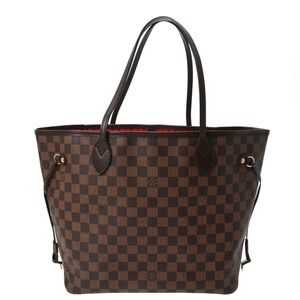Louis Vuitton Damier Neverfull Cerise Red Canvas Tote Bag
